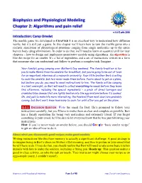 Chapter 2: Algorithms and Pain Relief