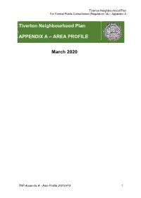 TNP Appendix a – Area Profile 20210413