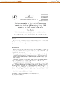 A Characterization of the Doubled Grassmann Graphs, the Doubled Odd Graphs, and the Odd Graphs by Strongly Closed Subgraphs