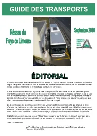 Guide Des Transports