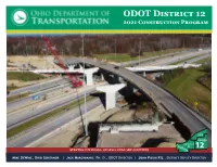 ODOT District 12 2021 Construction Program
