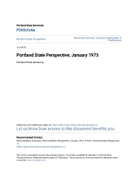 Portland State Perspective Productions