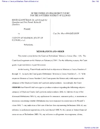 ORDER Granting in Part and Denying in Part 159 Motion in Limine