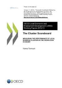 The Cluster Scoreboard