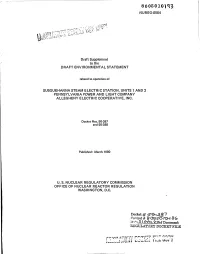 Draft Suppl to DES for Facilities