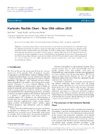 Karlsruhe Nuclide Chart – New 10Th Edition 2018