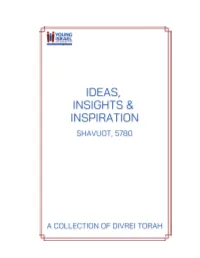 Shavuotcompendium5780.Pdf