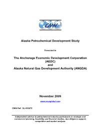 AEDC) and Alaska Natural Gas Development Authority (ANGDA