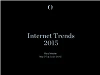Internet Trends 2015