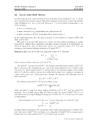 24 Local Class Field Theory