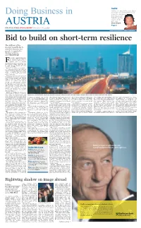 Bid to Build on Shortterm Resilience