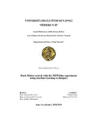 Dark Matter Search with the Newsdm Experiment Using Machine Learning Techniques