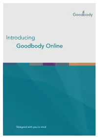 Introducing Goodbody Online