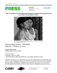 Latoya Ruby Fraizer | WITNESS