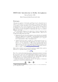 PHYS 633: Introduction to Stellar Astrophysics Spring Semester 2006 Rich Townsend (Rhdt@Bartol.Udel.Edu)