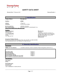 Safety Data Sheet