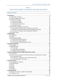 Draft Development Plan Report-2018