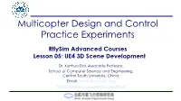 Multicopter Design and Control Practice Experiments