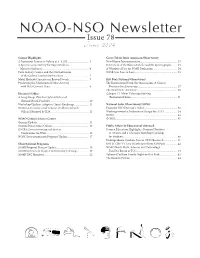 NOAO-NSO Newsletter Issue 78 June 2004