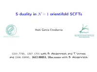 S-Duality in N=1 Orientifold Scfts