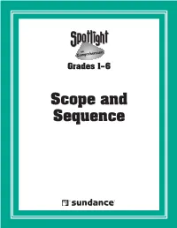 Scope and Sequence Contents