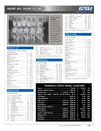 Year-By-Year Scores