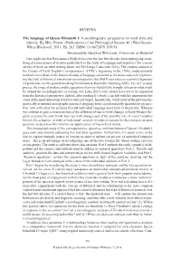 The Language of Queen Elizabeth I: a Sociolinguistic Perspective on Royal Style and Identity