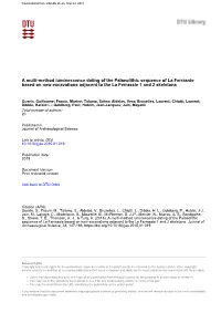 A Multi-Method Luminescence Dating of the Palaeolithic Sequence of La Ferrassie Based on New Excavations Adjacent to the La Ferrassie 1 and 2 Skeletons