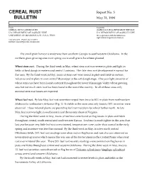 Cereal Rust Bulletin