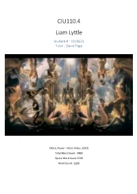 CIU110.4 Liam Lyttle