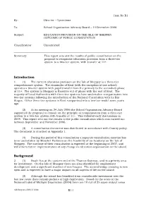 Education Provision on the Isle of Sheppey – Outcome of Public Consultation