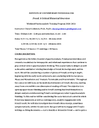 Freud: a Critical Historical Overview