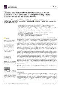 Importance of the 4-Substituted Resorcinol Moiety