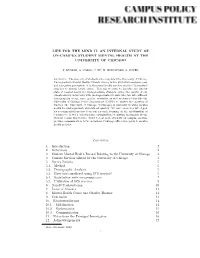 Life for the Mind Ii: an Internal Study of On-Campus Student Mental Health at the University of Chicago