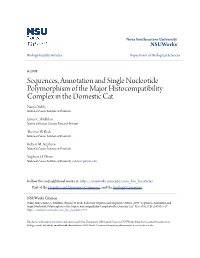 Sequences, Annotation and Single Nucleotide Polymorphism of The