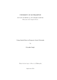Using Linked Data in Purposive Social Networks