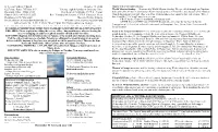 10-11-2020 Bulletin