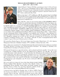 CLAUTICE Obituary
