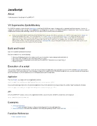 Javascript About