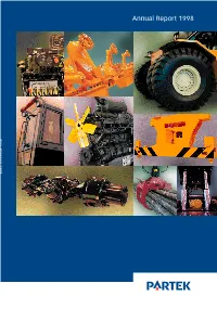 Partek Annual Report 1998