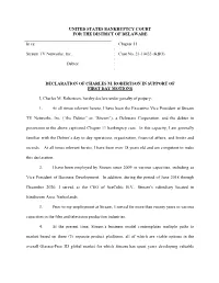 Stream TV Networks, Inc. Debtor. : : : : : : Chapter 11 Case