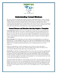 Understanding Corneal Blindness