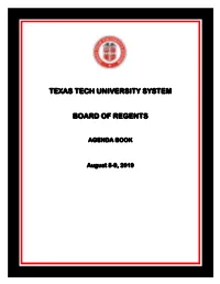Texas Tech University System Board of Regents