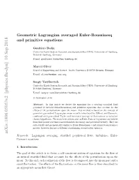 Geometric Lagrangian Averaged Euler-Boussinesq and Primitive Equations 2