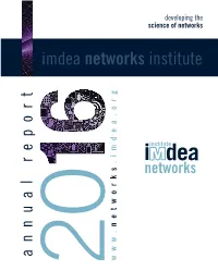 2016 Annual Report IMDEA Networks File Download