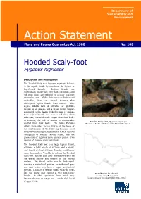Action Statement Floraflora and and Fauna Fauna Guarantee Guarantee Act Act 1988 1988 No
