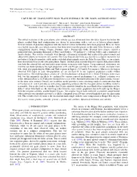 CAPTURE of TRANS-NEPTUNIAN PLANETESIMALS in the MAIN ASTEROID BELT David Vokrouhlický1, William F
