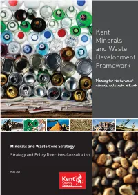 Core Strategy Strategy and Policy Directions Consultation