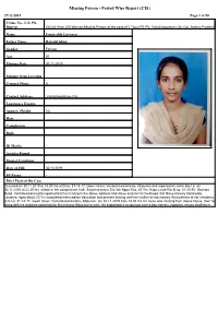 Missing Person - Period Wise Report (CIS) 27/12/2019 Page 1 of 50