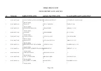 Orissa High Court Filing Report As on :05/02/2021